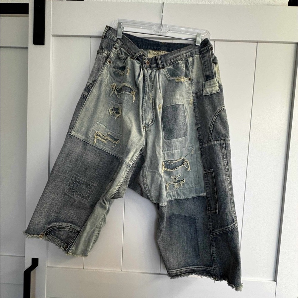 Magnolia Pearl vintage BECK reconstructed look jeans distressed denim